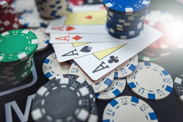 Live casino dealer table with multi-camera setup